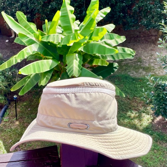 Tilly Tan Endurables Kaki LTM6 Wide Brim Airflo Golf Safari Jungle Hunt Fish Hat - Picture 1 of 8